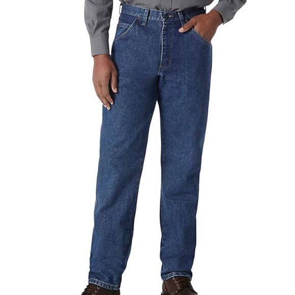 NWT Wrangler Jeans Men's 32 Flame Resistant  Relaxed Fit Jeans HRC 2 - Picture 1 of 5